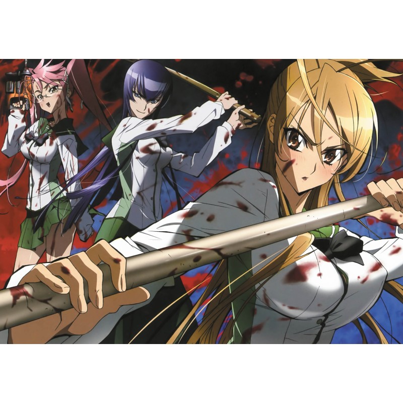 Plakat • Highschool of the Dead