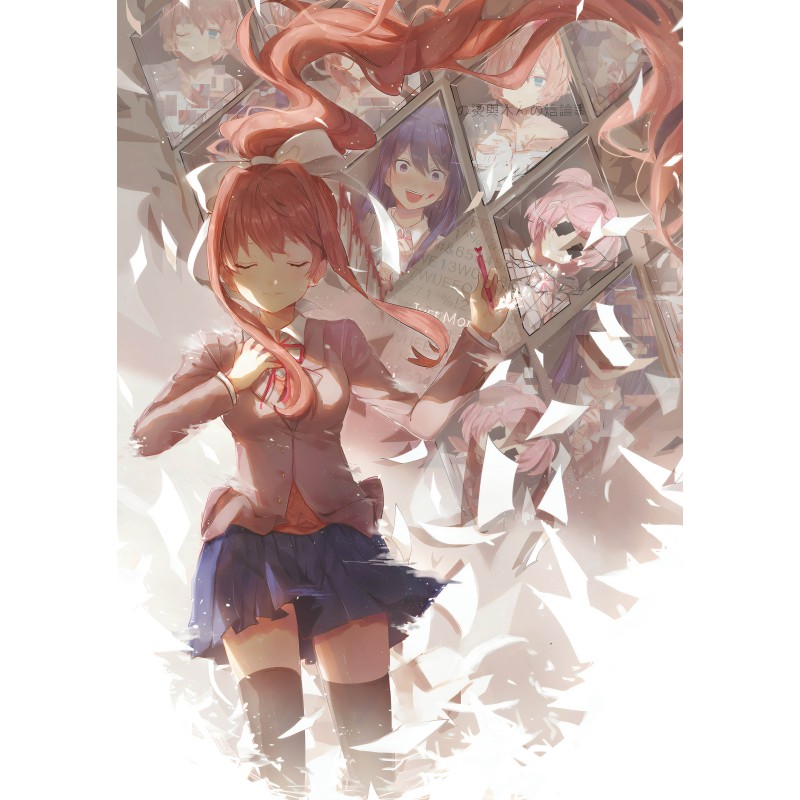 Plagát • Doki Doki Literature Club